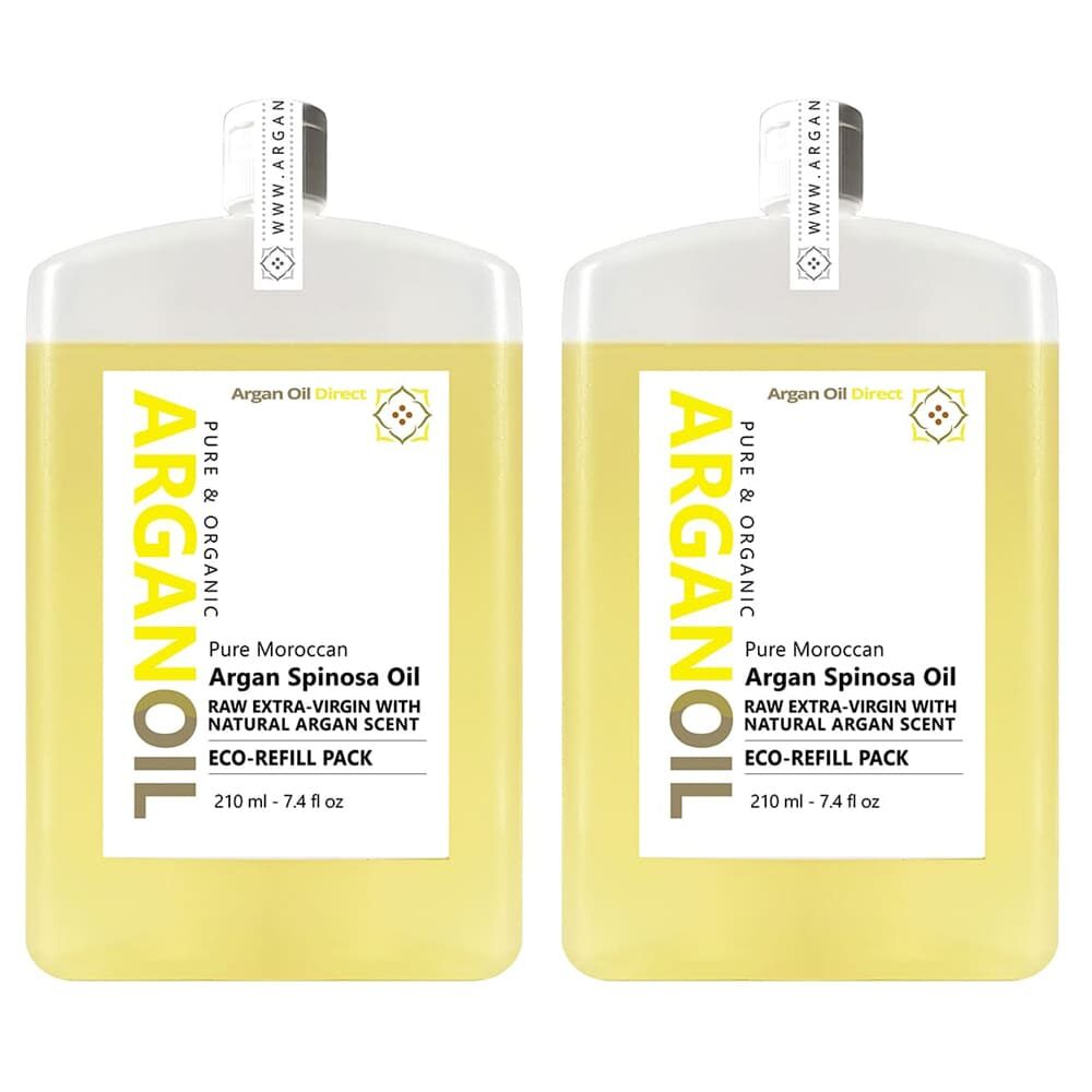 raw argan oil natural scented eco refill pack