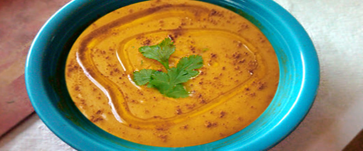 Moroccan Bissara - Dried Pea Soup with Cumin and Culinary Argan Oil Recipe Moroccan Bissara - Dried Pea Soup with Cumin and Culinary Argan Oil Recipe