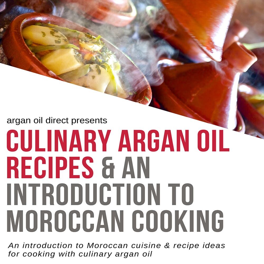 culinary argan oil recipes ebook cover image