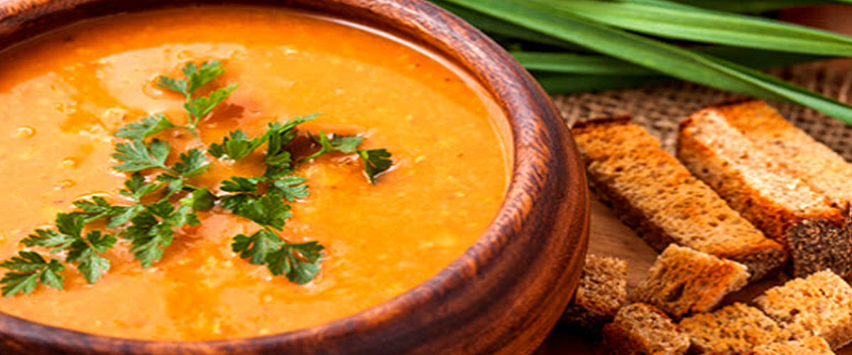 Moroccan Red Lentil Soup with Argan Oil recipe Moroccan Red Lentil Soup with Argan Oil recipe